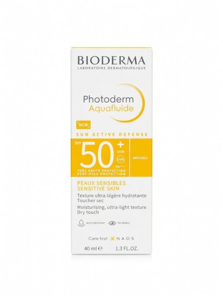 واقي شمس بيوديرما فوتوديرم أكوافلويد SPF 50+ للبشرة الدهنية والمختلطة – Bioderma Photoderm Aquafluide SPF 50+
